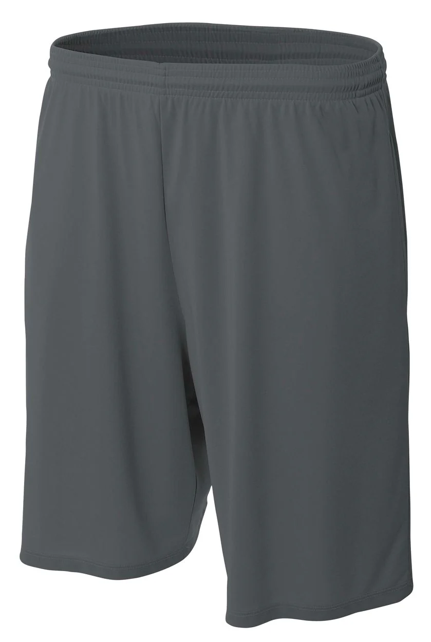 A4 Sublimation 9" MOISTURE MANAGEMENT SHORT WITH SIDE POCKETS N5338 - Image 5
