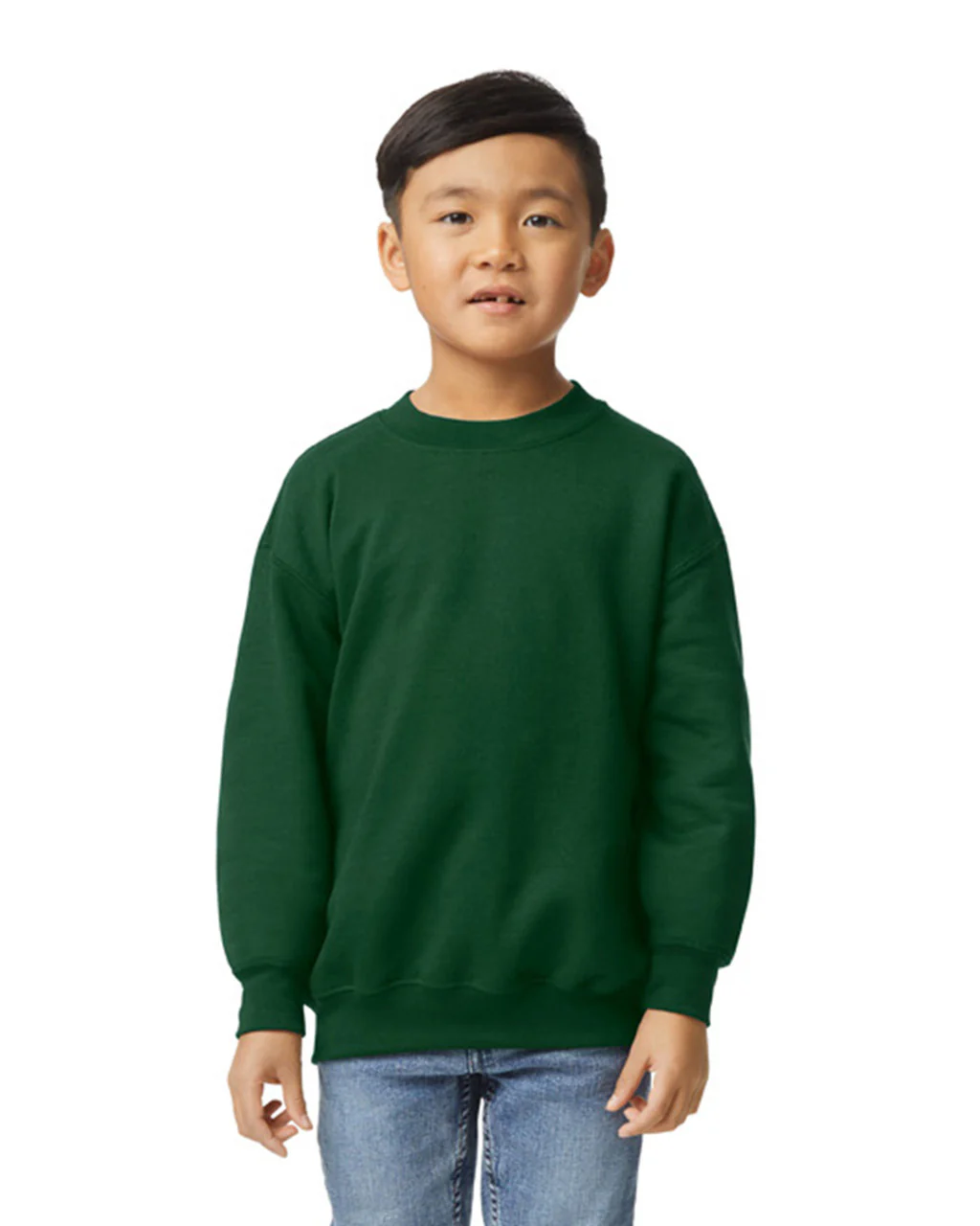 18000B Youth Crewneck Sweatshirt - Image 7